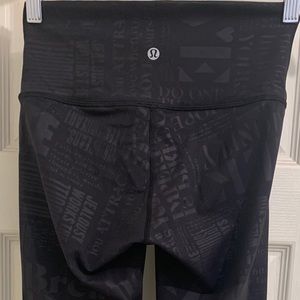 Lululemon black legging